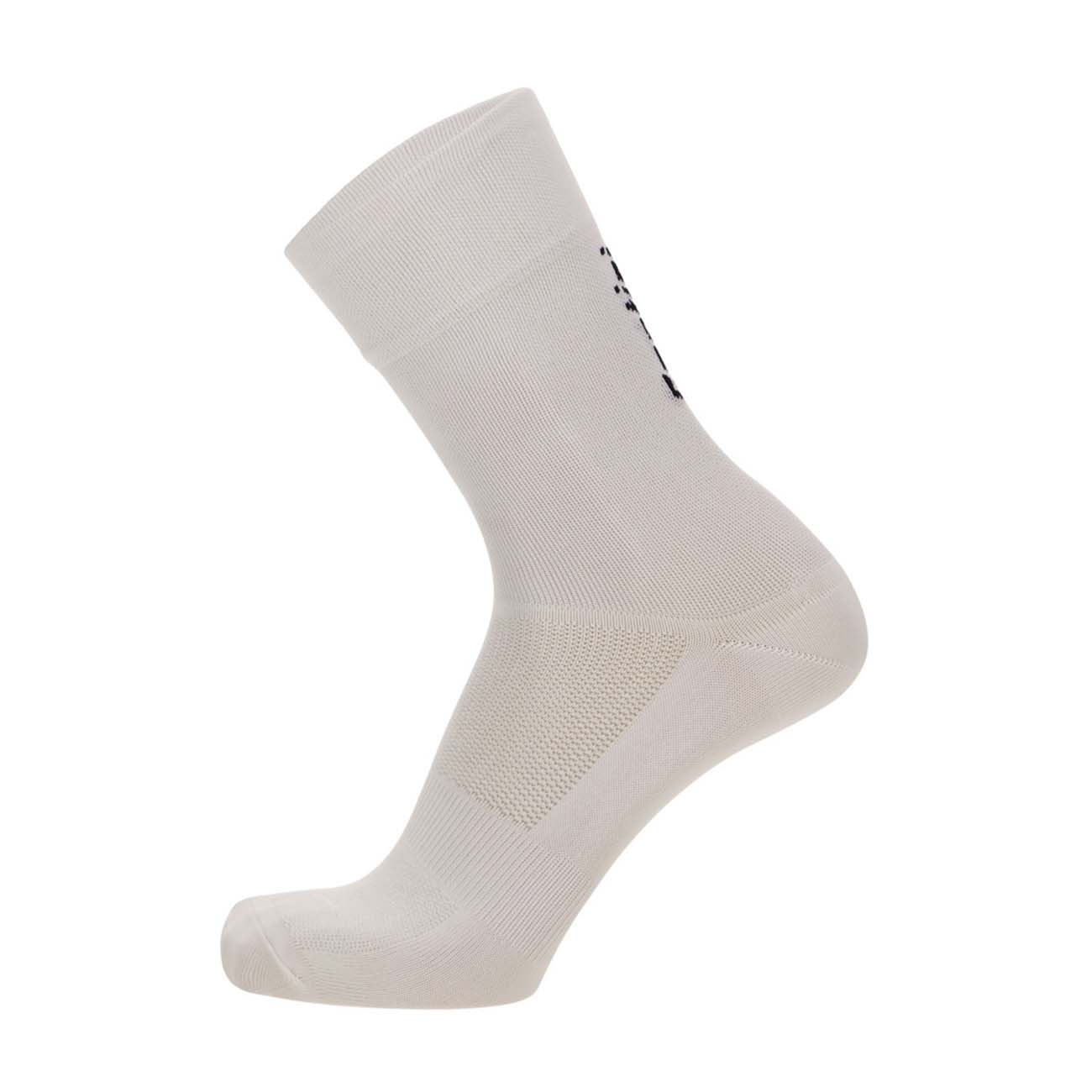 
                SANTINI Cyklistické ponožky klasické - LIDL TREK 2024 - bílá M
            