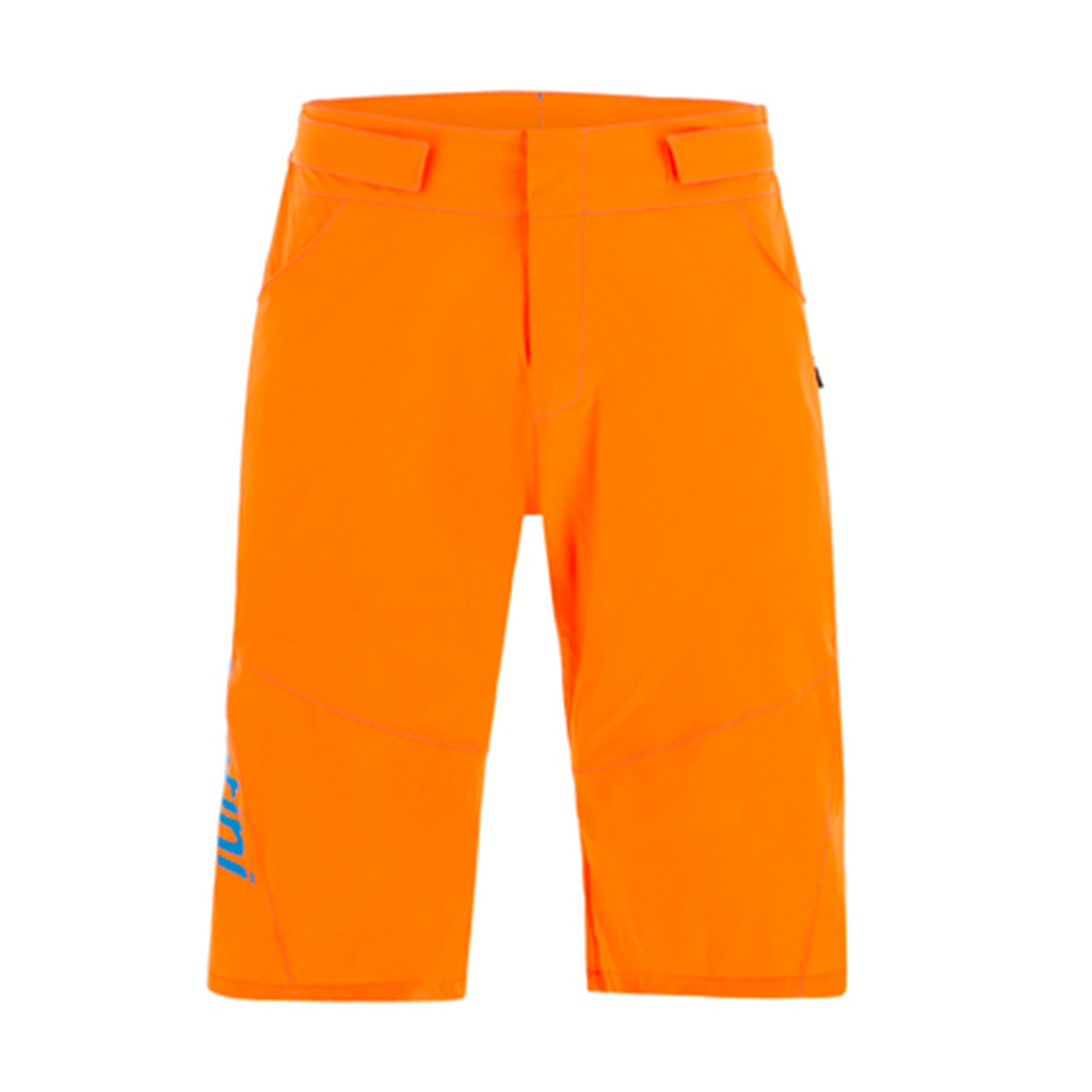 
                SANTINI Cyklistické kalhoty krátké bez laclu - SELVA MTB - oranžová M
            