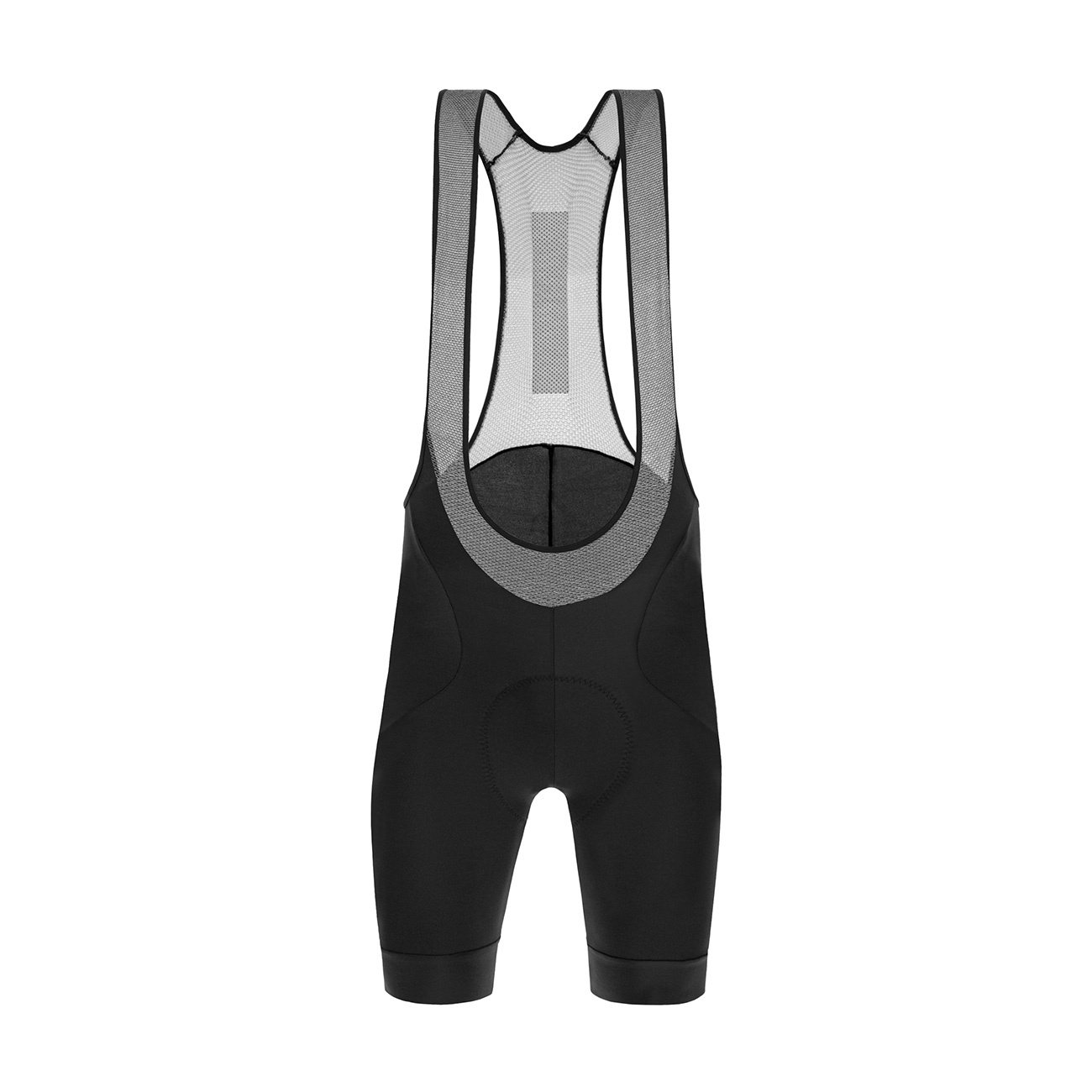 
                SANTINI Cyklistické kalhoty krátké s laclem - KARMA DELTA - černá 3XL
            