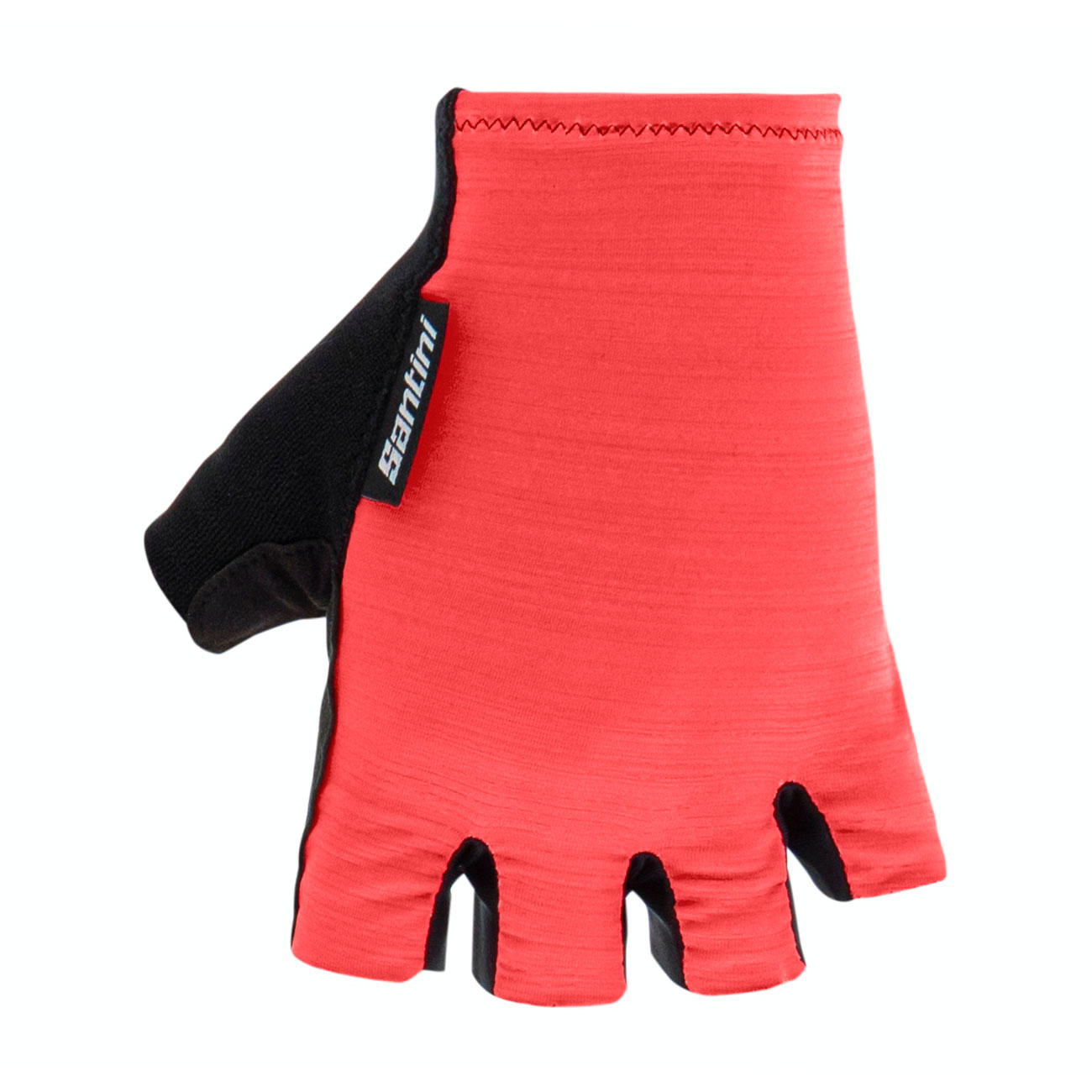 
                SANTINI Cyklistické rukavice krátkoprsté - CUBO - růžová
            