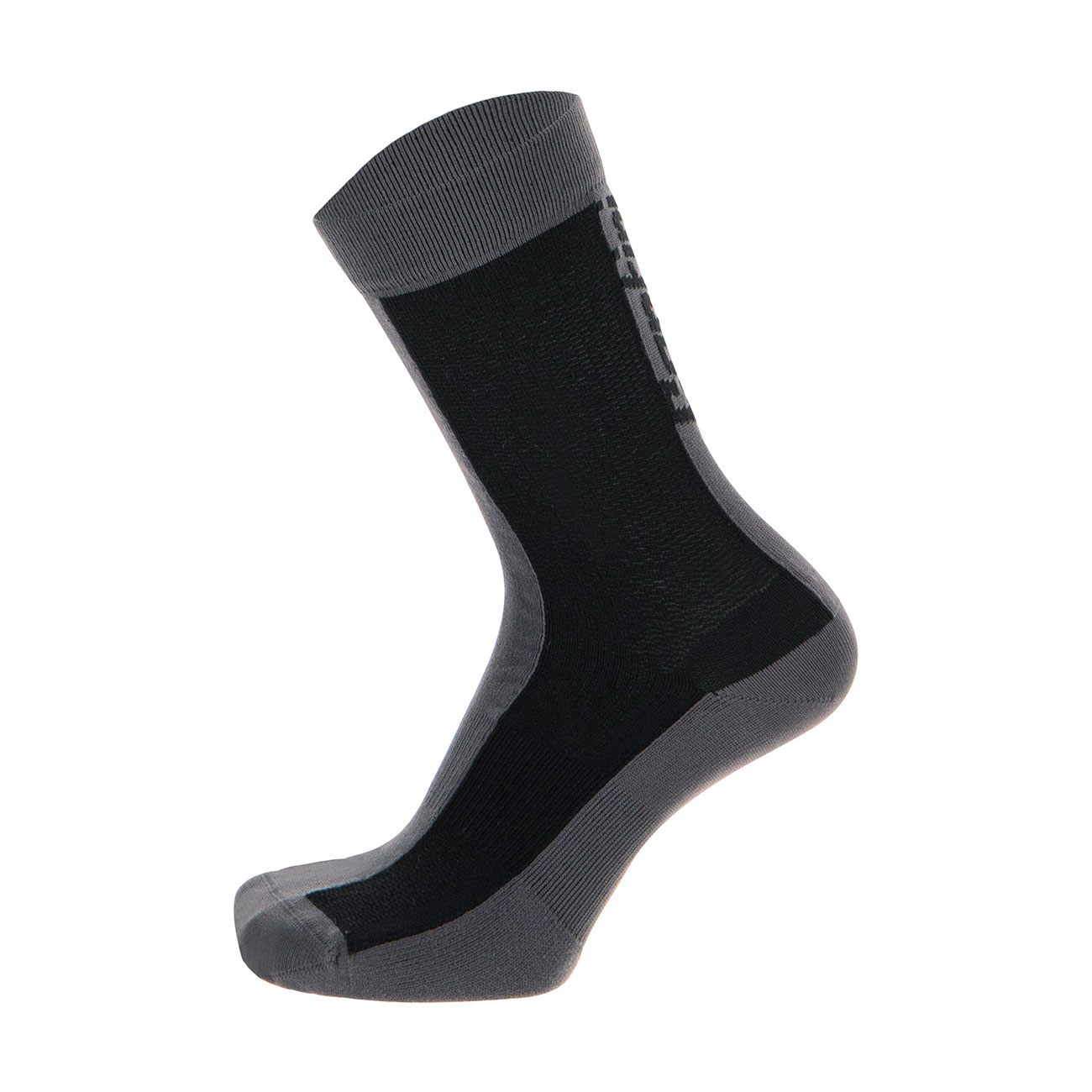 
                SANTINI Cyklistické ponožky klasické - CUBO - černá
            