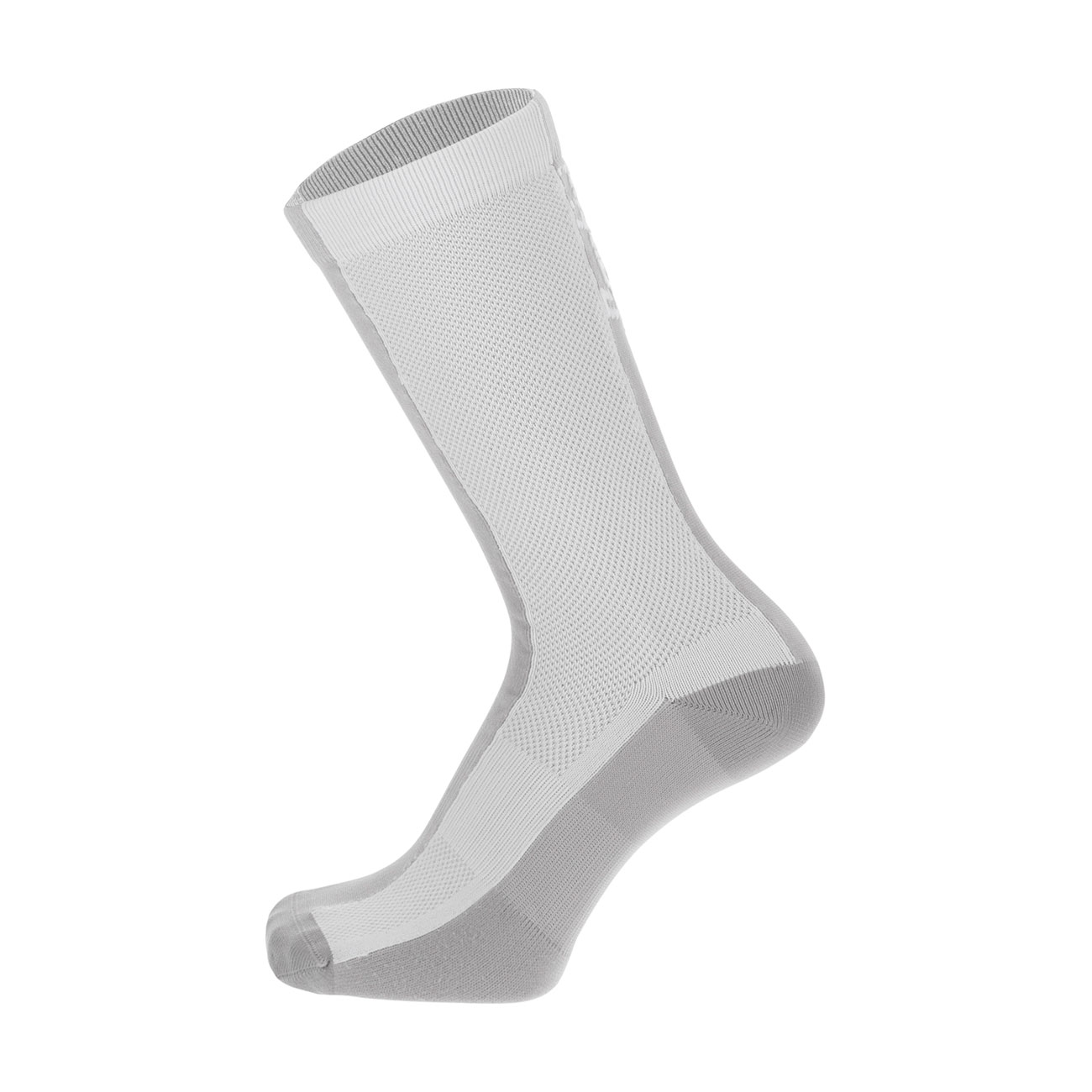 
                SANTINI Cyklistické ponožky klasické - PURO  - bílá
            