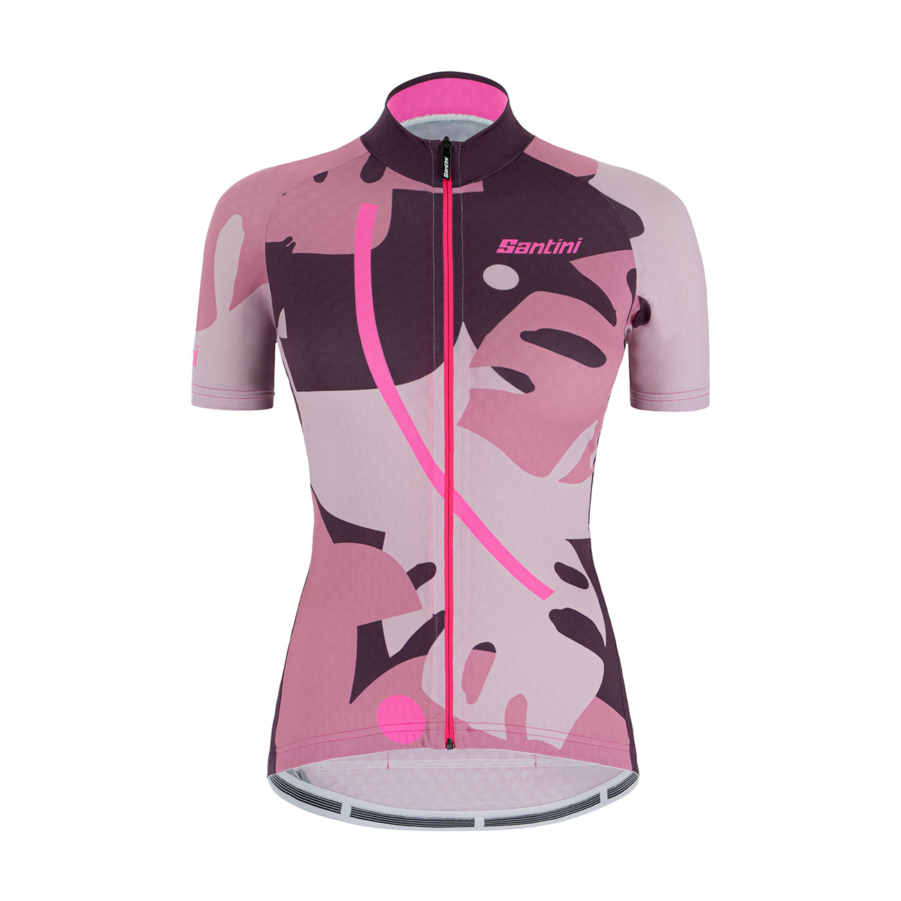
                SANTINI Cyklistický dres s krátkým rukávem - GIADA MAUI LADY - vícebarevná/růžová S
            