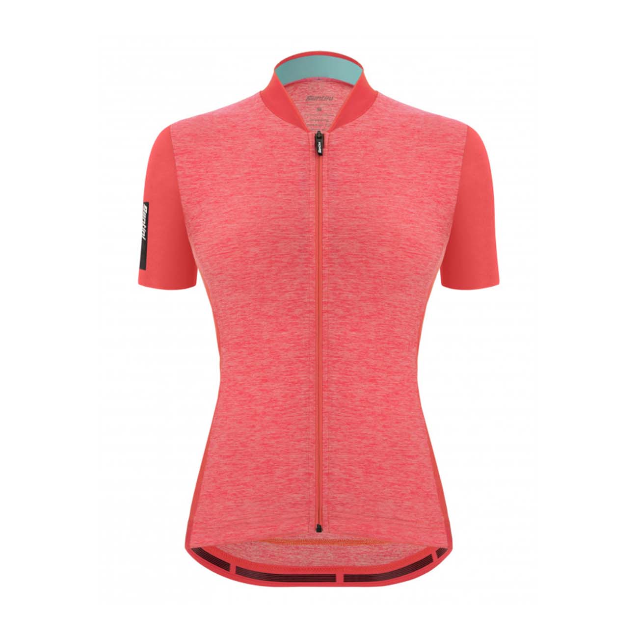 
                SANTINI Cyklistický dres s krátkým rukávem - COLORE PURO LADY - růžová XL
            
