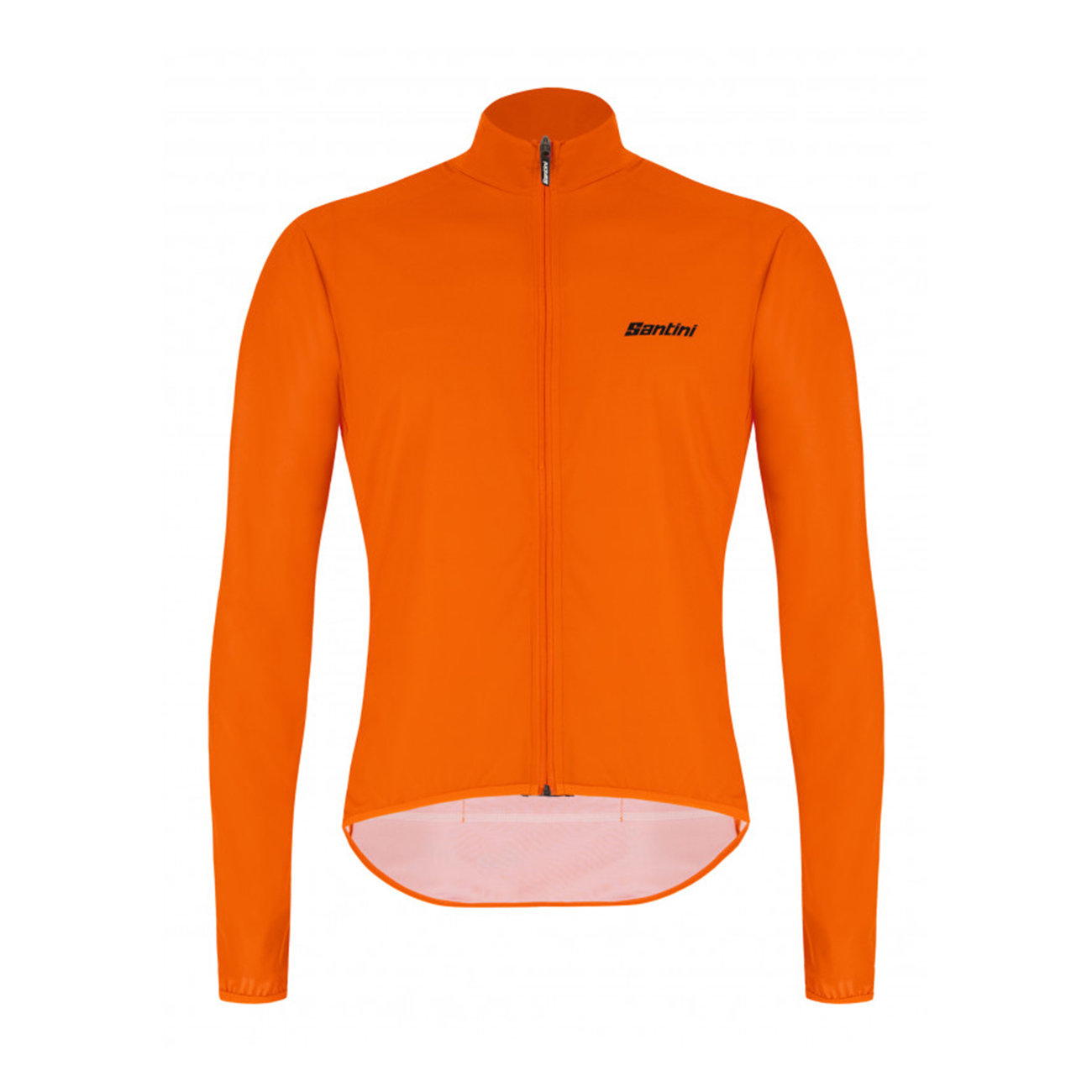 
                SANTINI Cyklistická větruodolná bunda - NEBULA PURO - oranžová
            