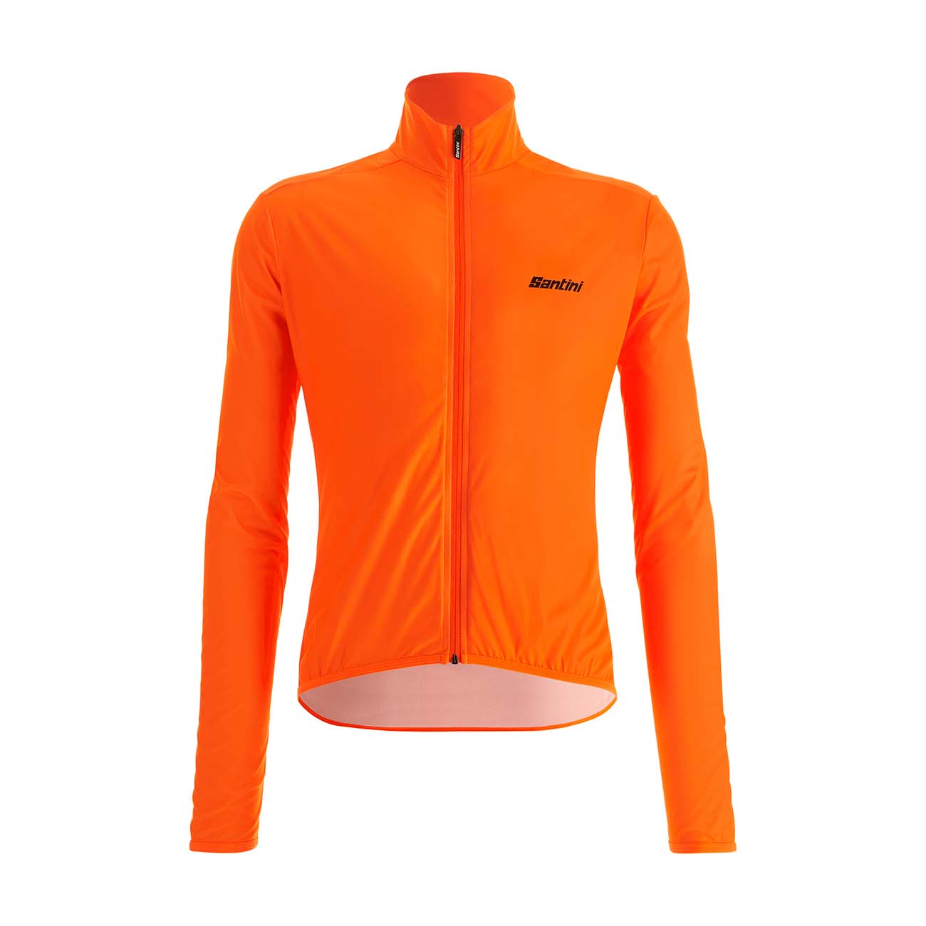 
                SANTINI Cyklistická větruodolná bunda - NEBULA  - oranžová S
            