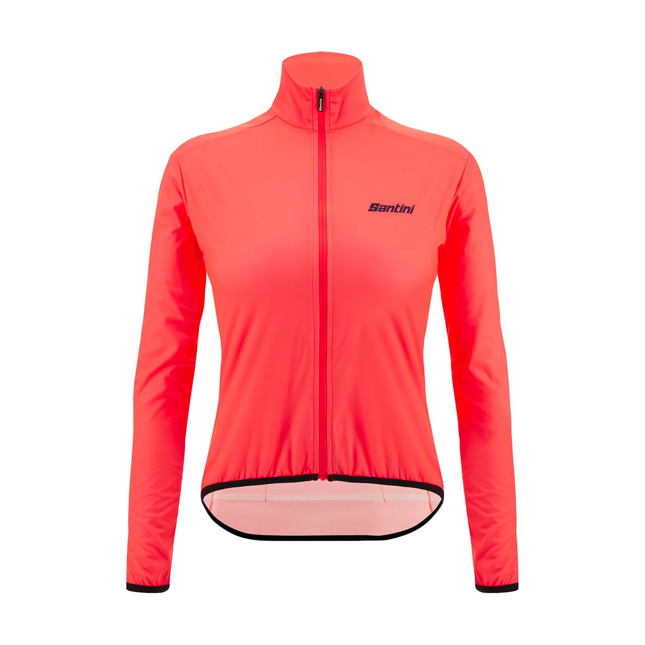 
                SANTINI Cyklistická větruodolná bunda - NEBULA WINDPROOF W - růžová
            