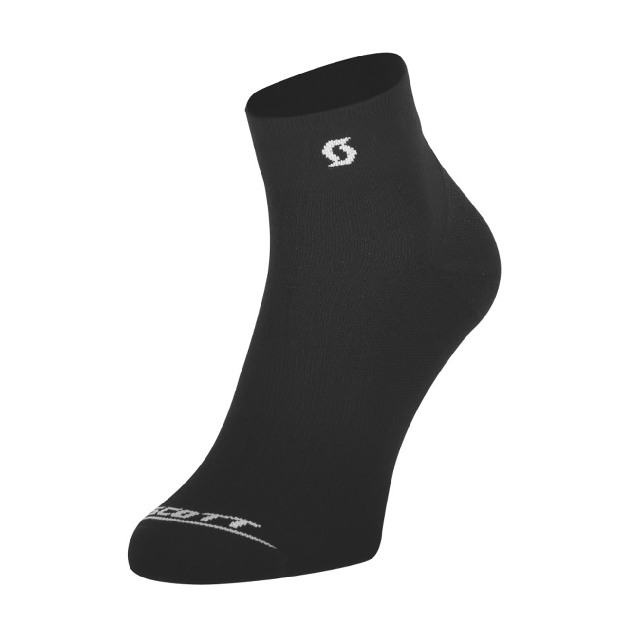 
                SCOTT Cyklistické ponožky kotníkové - PERFORMANCE QUARTER - černá/bílá 45-47
            