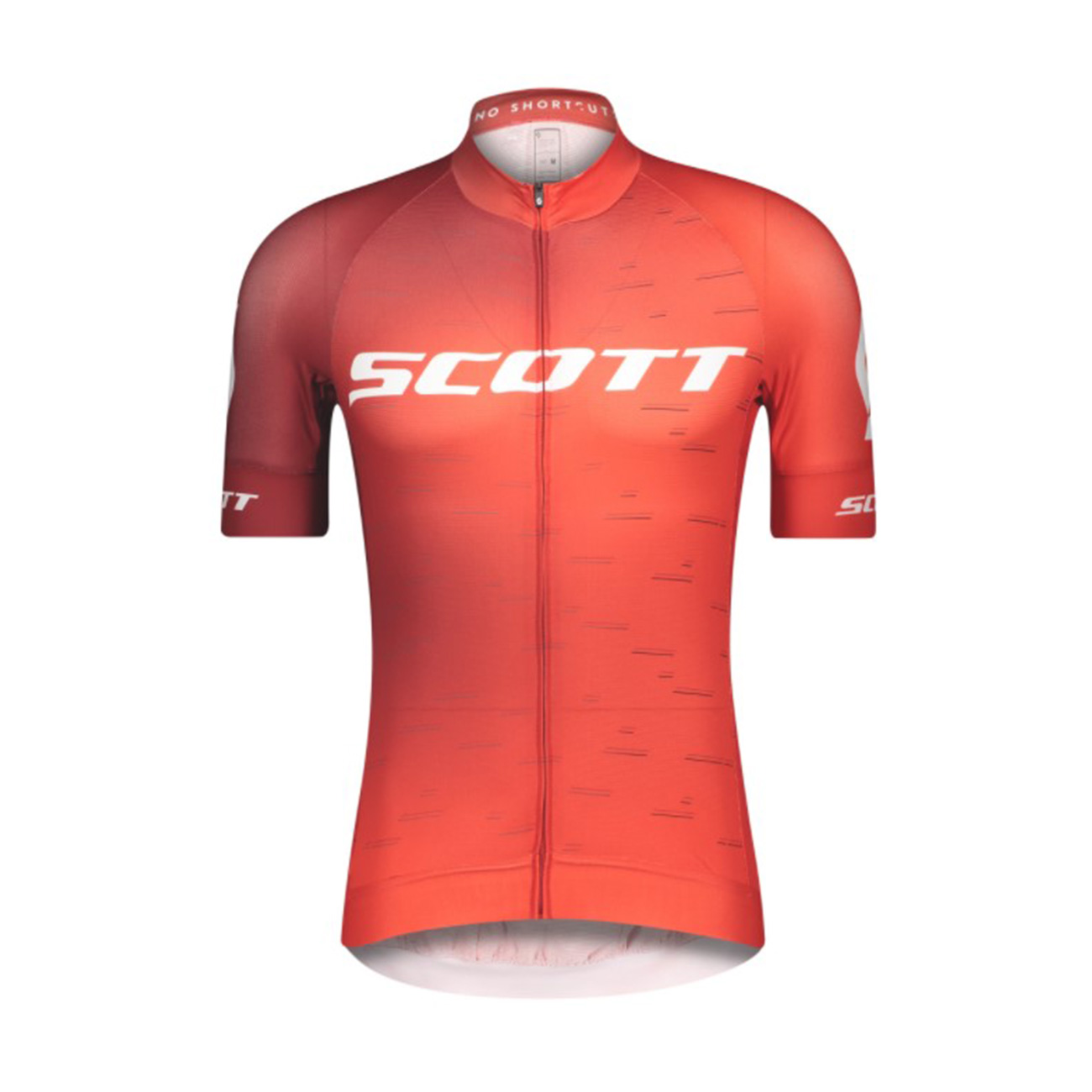 Levně SCOTT Cyklistický dres s krátkým rukávem - RC PRO 2021 - červená/bílá