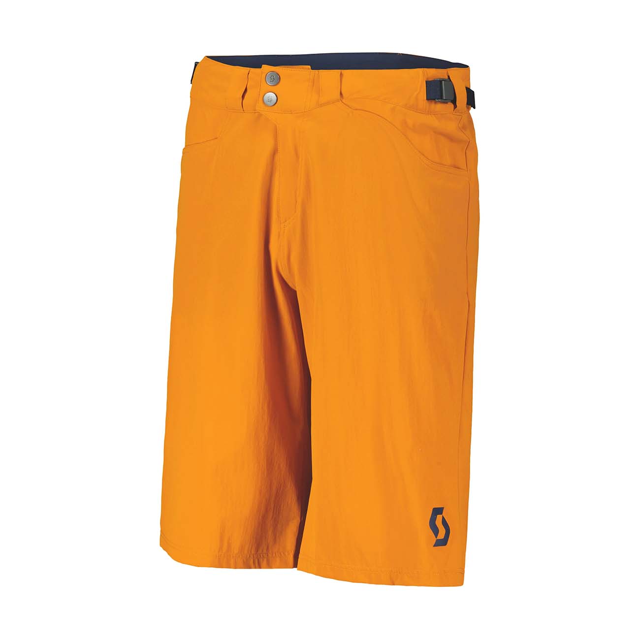 
                SCOTT Cyklistické kalhoty krátké bez laclu - TRAIL FLOW - oranžová 2XL
            
