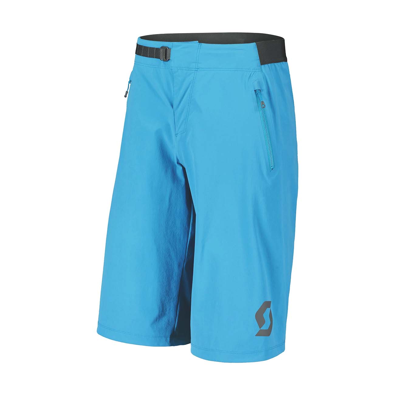
                SCOTT Cyklistické kalhoty krátké bez laclu - TRAIL VERTIC - modrá XL
            