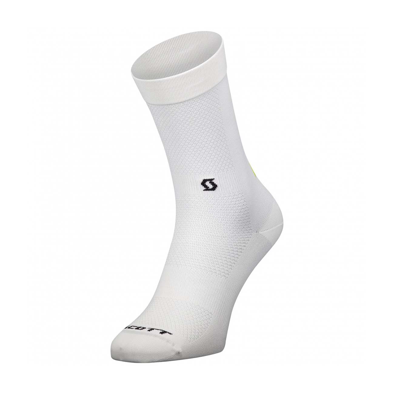 
                SCOTT Cyklistické ponožky klasické - PERFO SRAM CREW - bílá 39-41
            