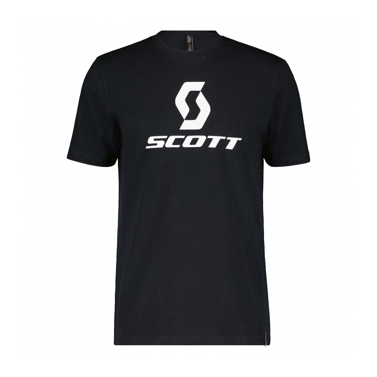 
                SCOTT Cyklistické triko s krátkým rukávem - ICON SS - bílá/černá L
            