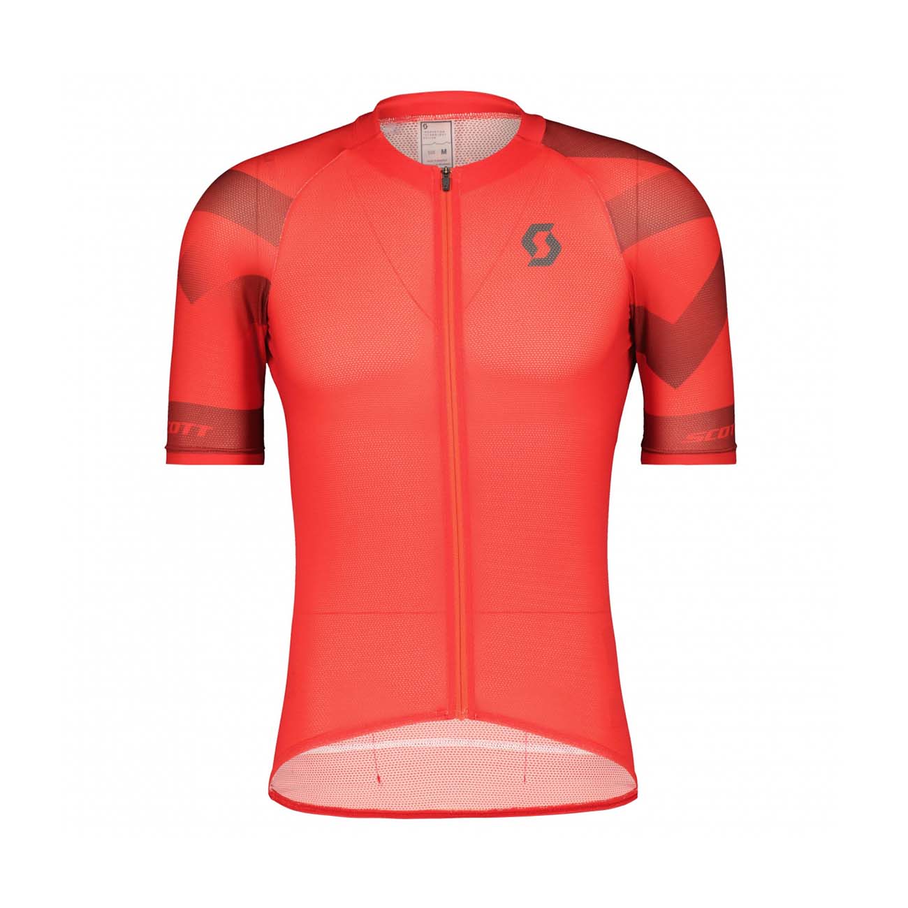 
                SCOTT Cyklistický dres s krátkým rukávem - RC PREMIUM CLIMBER - červená/šedá L
            