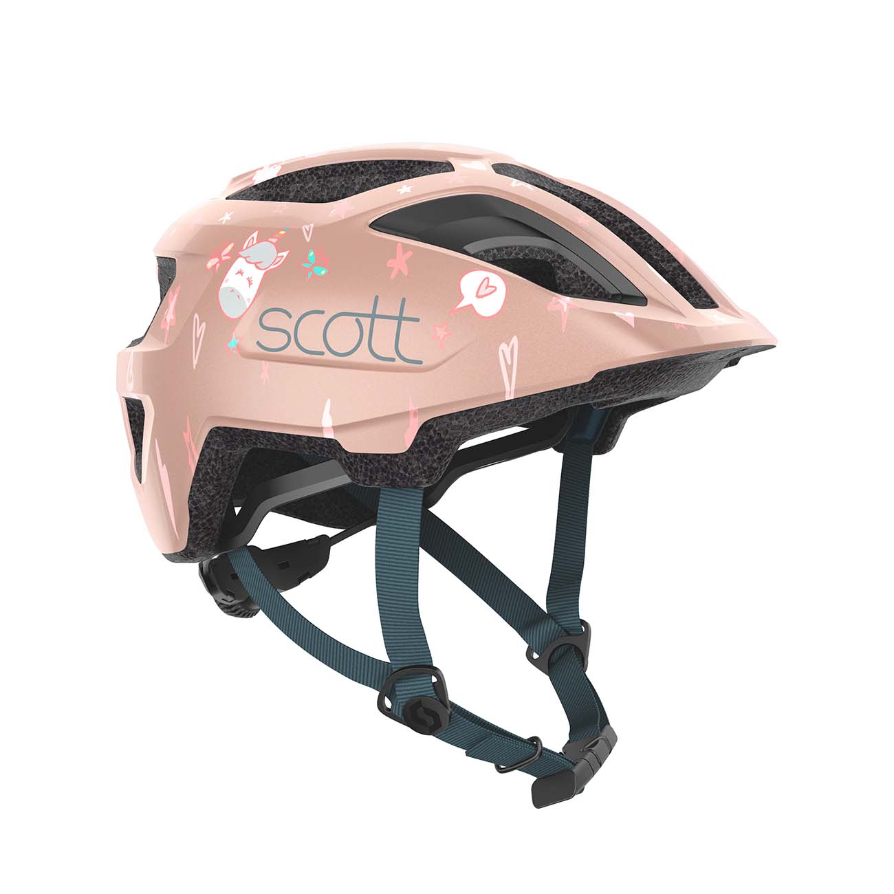 Levně SCOTT Cyklistická přilba - SPUNTO KID (CE) - růžová