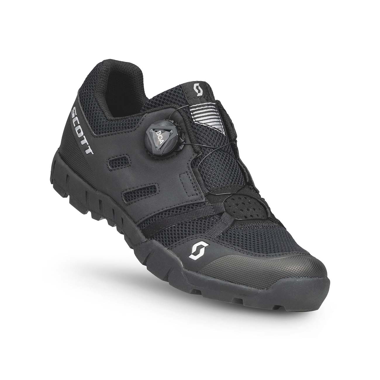 
                SCOTT Cyklistické tretry - SPORT CRUS-R BOA ECO - černá/stříbrná 44
            