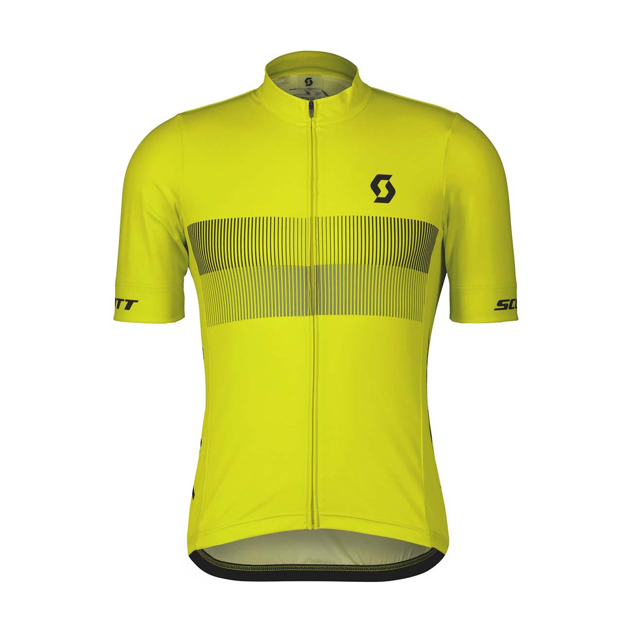 
                SCOTT Cyklistický dres s krátkým rukávem - RC TEAM 10 SS - žlutá/černá
            