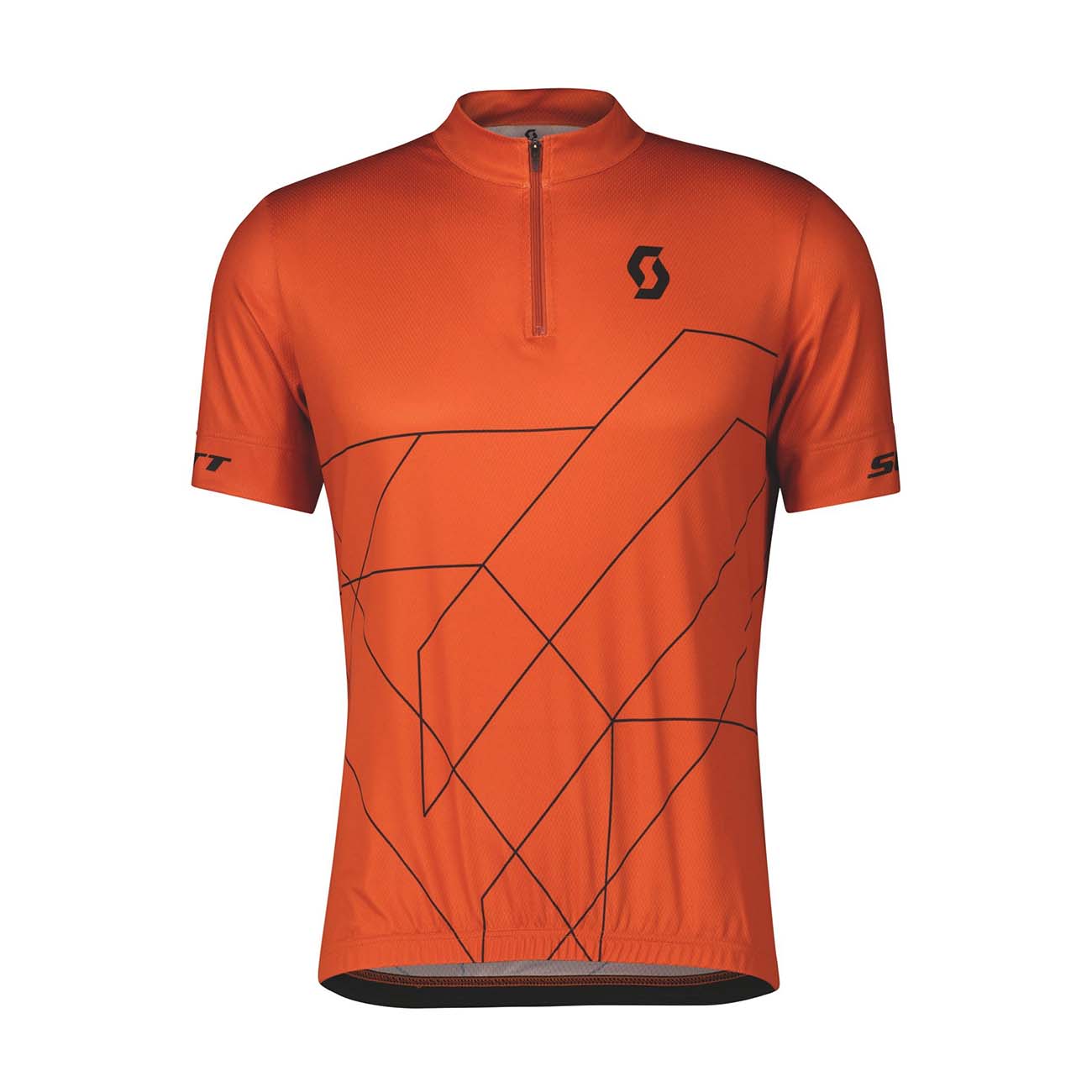 
                SCOTT Cyklistický dres s krátkým rukávem - RC TEAM 20 SS - oranžová/černá
            