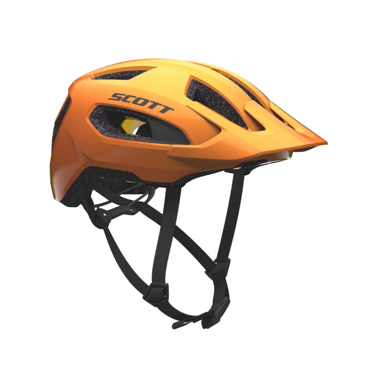 Levně SCOTT Cyklistická přilba - SUPRA PLUS (CE) - oranžová (52–58 cm)