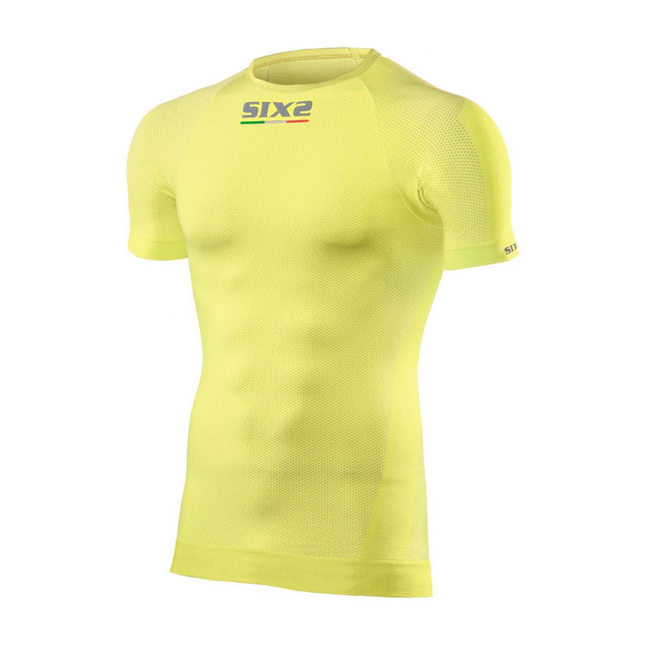 
                SIX2 Cyklistické triko s krátkým rukávem - TS1 II - žlutá M-L
            