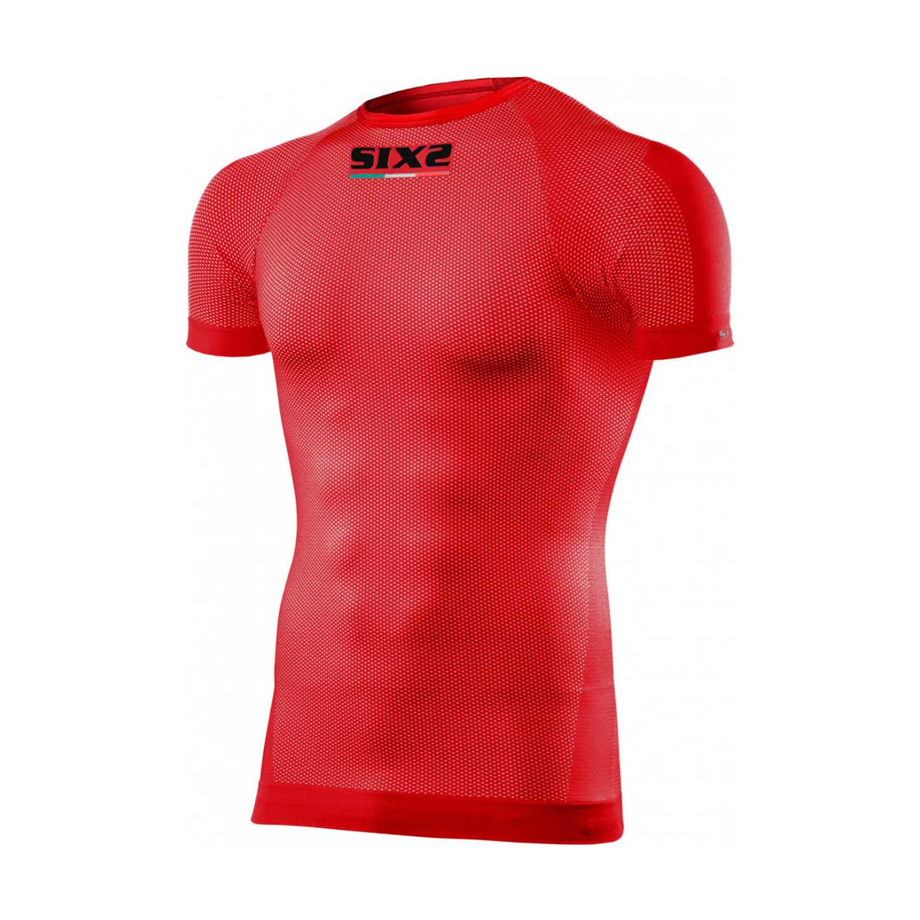 
                SIX2 Cyklistické triko s krátkým rukávem - TS1 II - červená XS-S
            