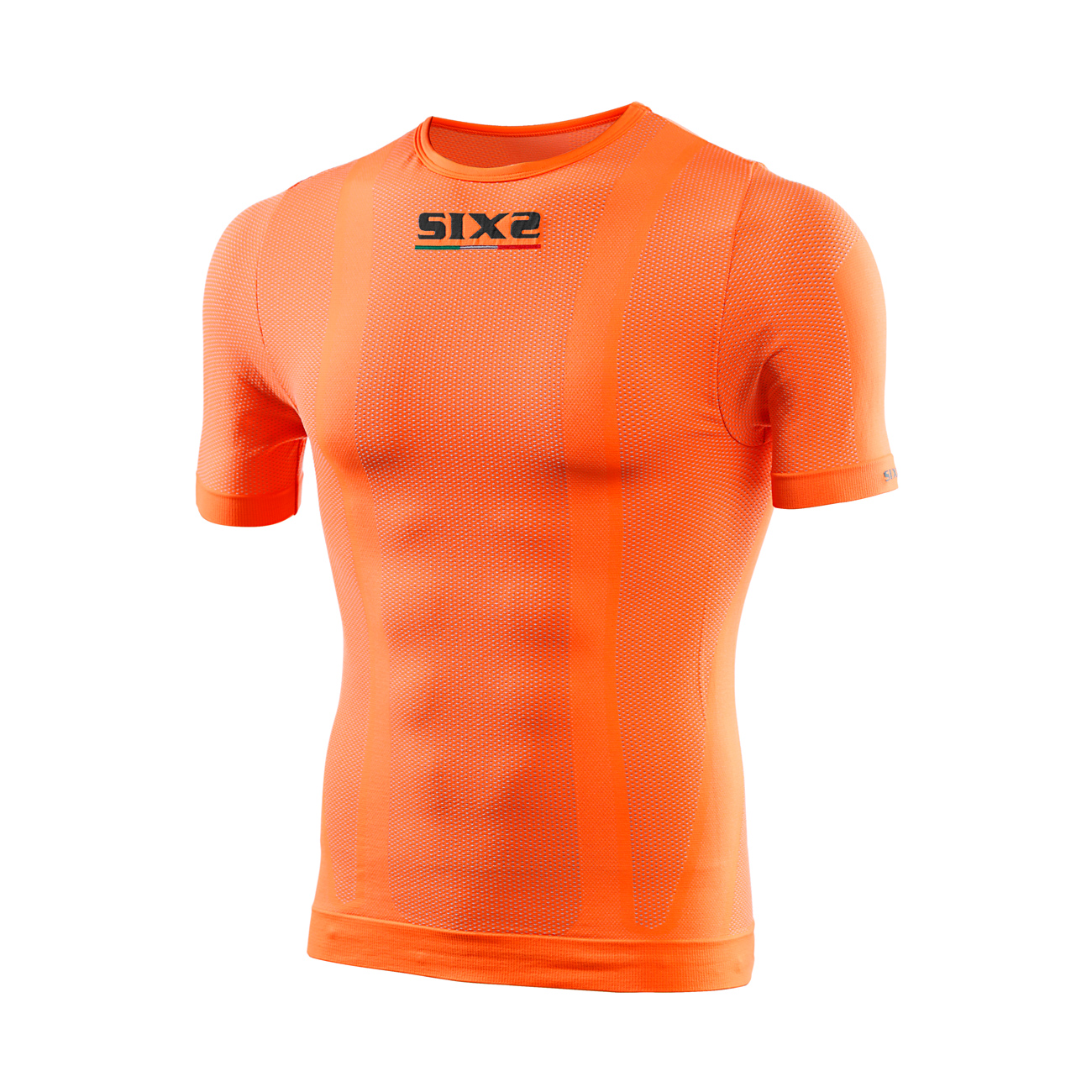 
                SIX2 Cyklistické triko s krátkým rukávem - TS1 C - oranžová S
            