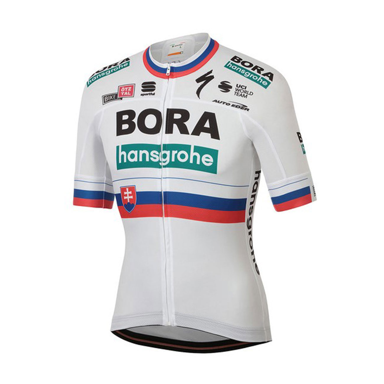 
                SPORTFUL Cyklistický dres s krátkým rukávem - BORA HANSGROHE 2020 - vícebarevná L
            