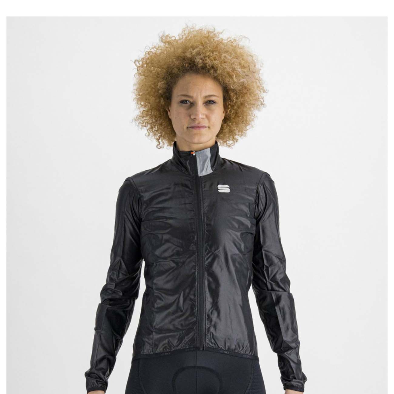 
                SPORTFUL Cyklistická větruodolná bunda - HOT PACK EASYLIGHT W - černá M
            