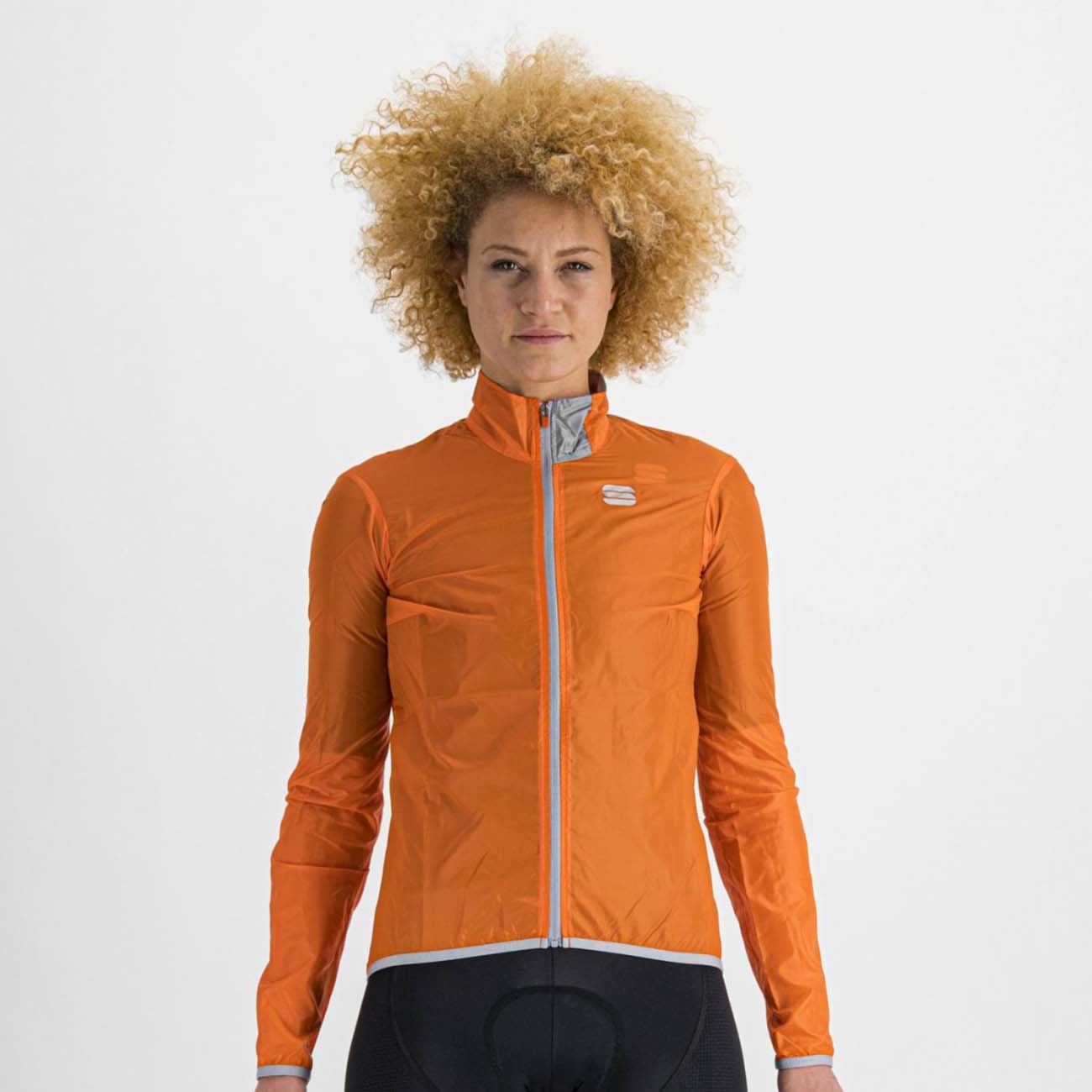 
                SPORTFUL Cyklistická větruodolná bunda - HOT PACK EASYLIGHT - oranžová XS
            