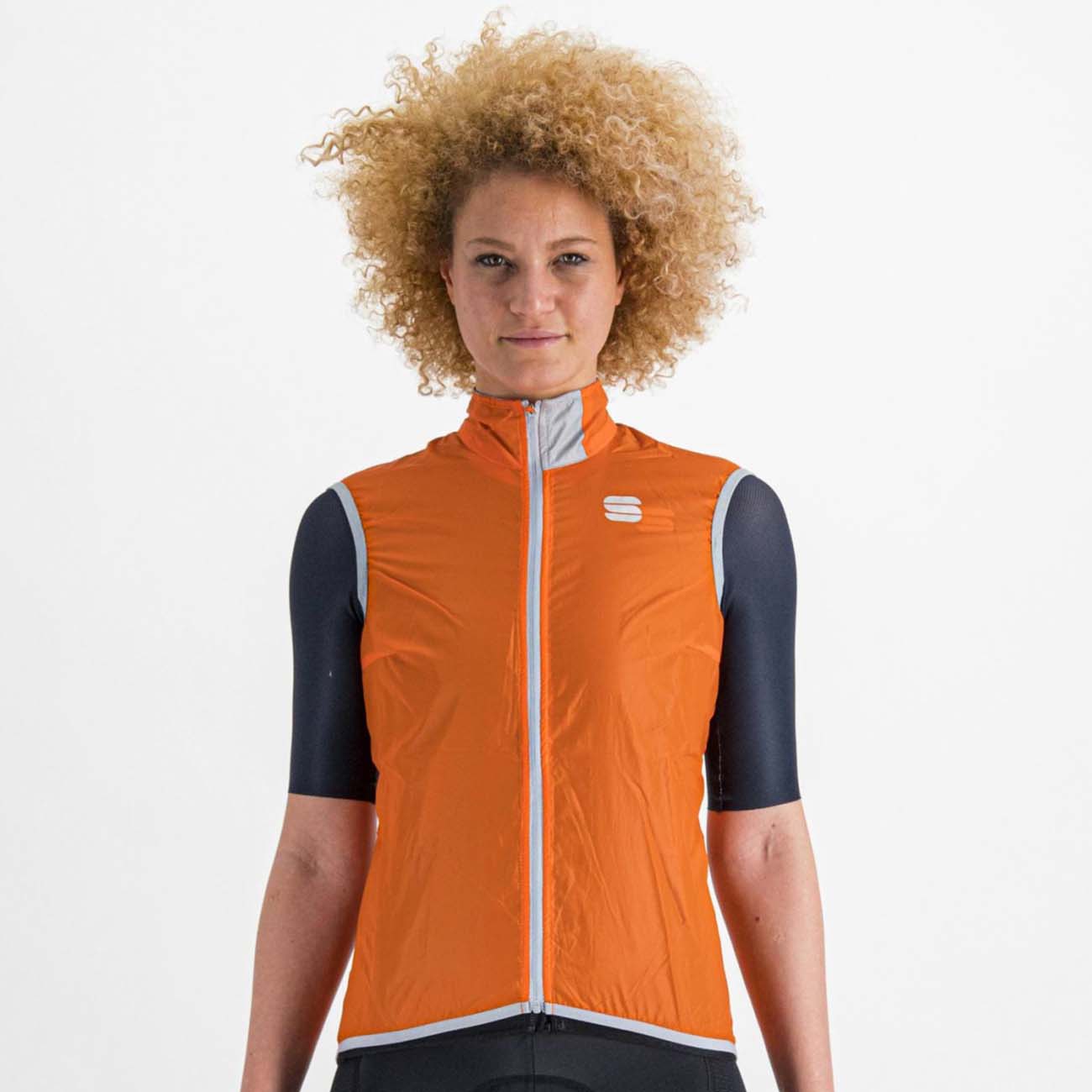 SPORTFUL Cyklistická vesta - HOT PACK EASYLIGHT W - oranžová S