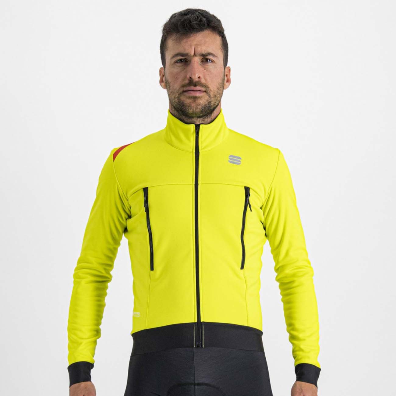
                SPORTFUL Cyklistická zateplená bunda - FIANDRE WARM - žlutá
            