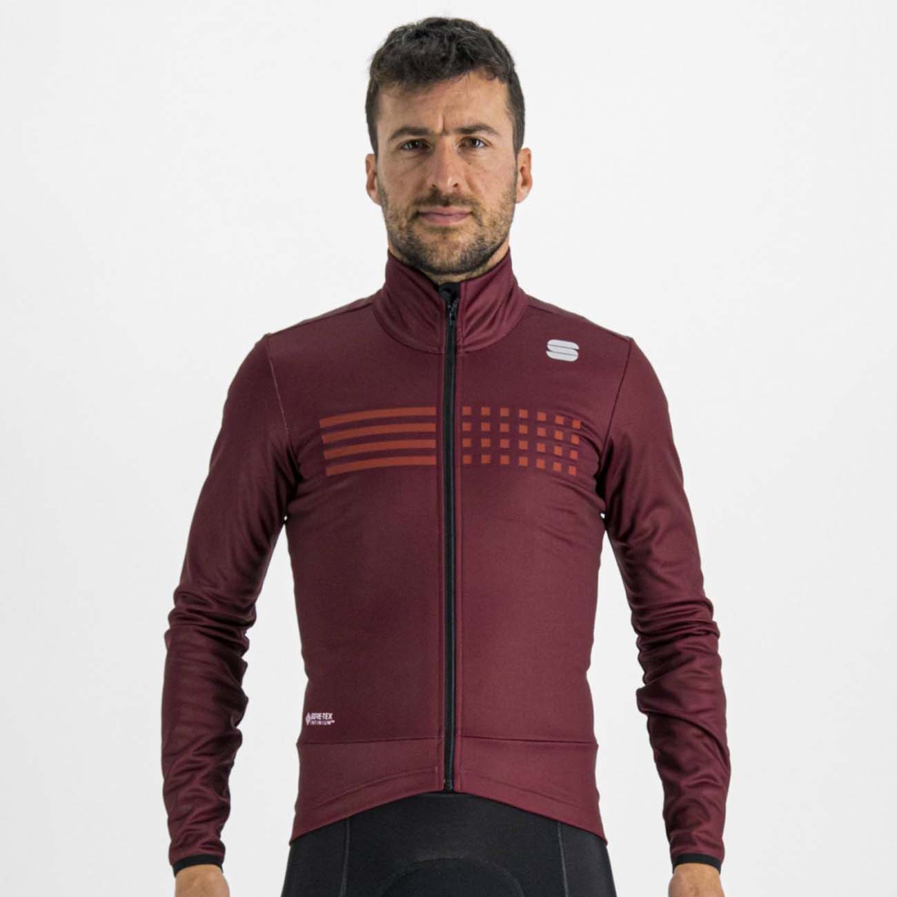 
                SPORTFUL Cyklistická zateplená bunda - TEMPO - červená XL
            