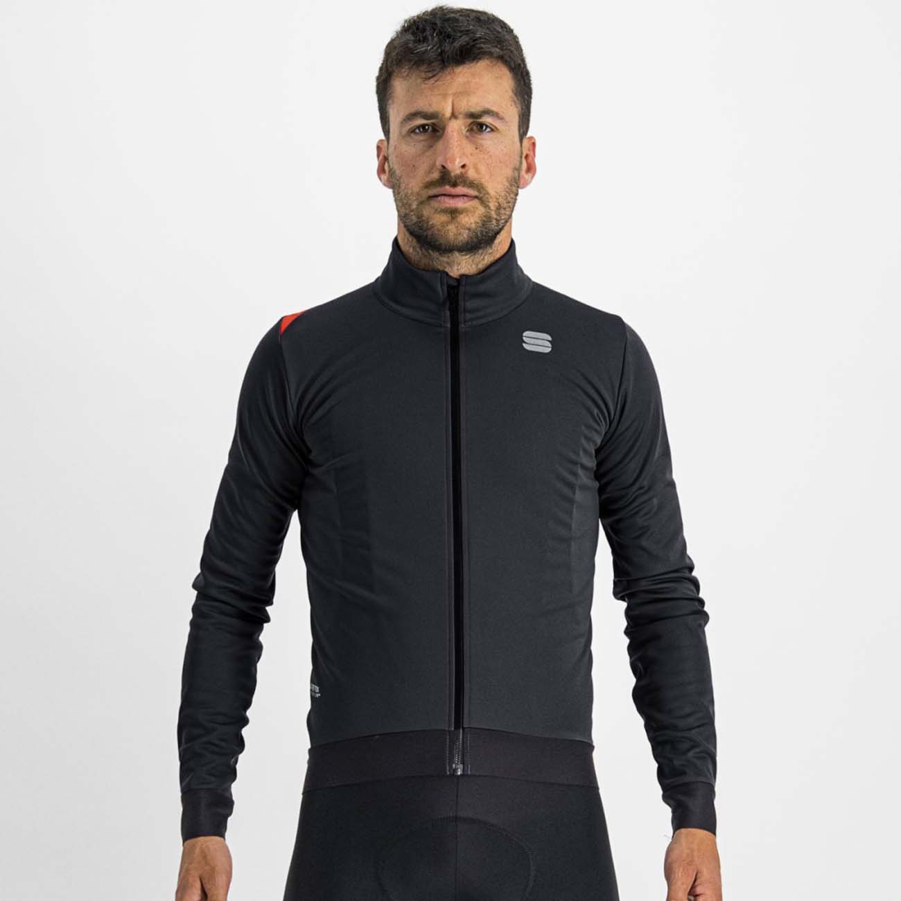 Levně SPORTFUL Cyklistická větruodolná bunda - FIANDRE MEDIUM - černá M