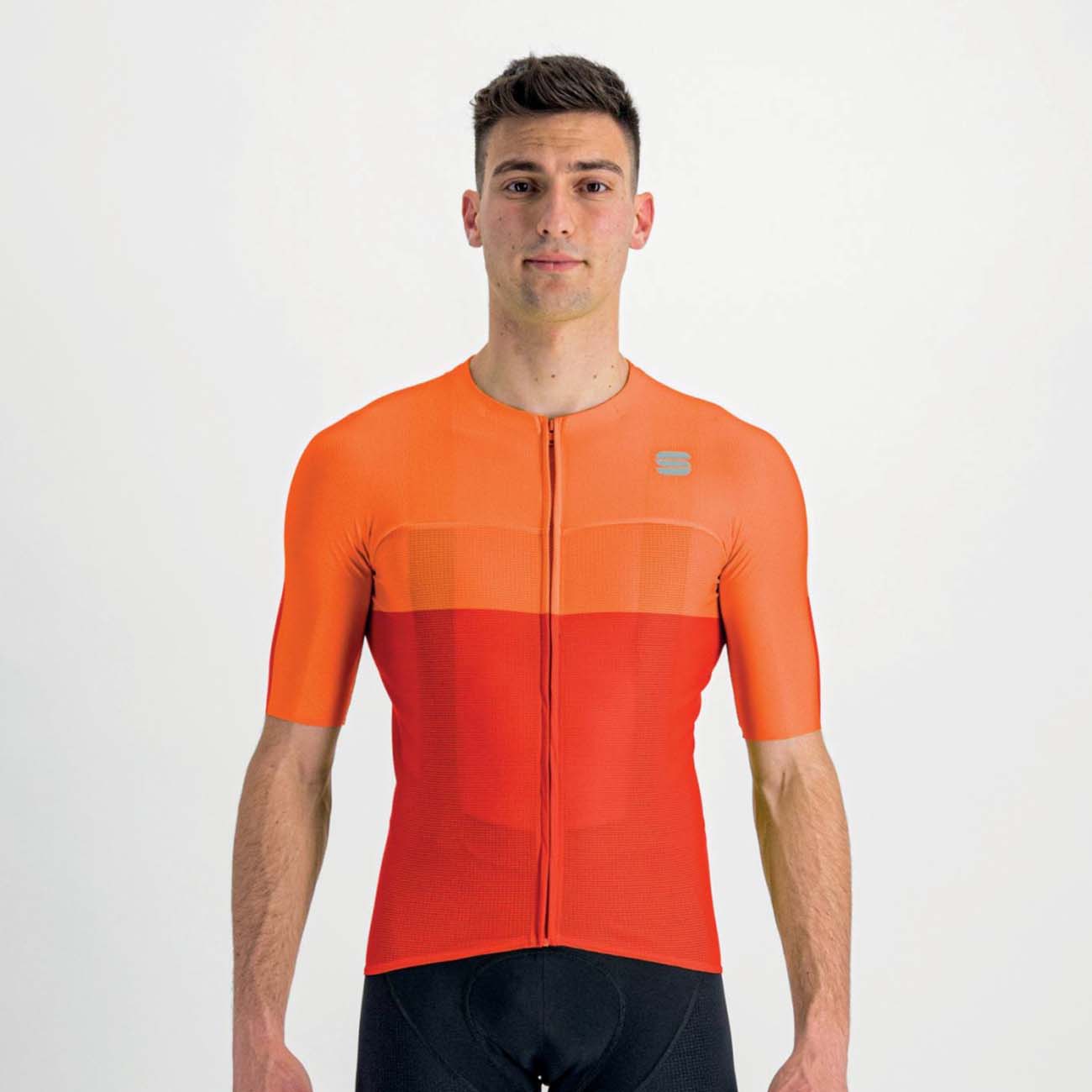 
                SPORTFUL Cyklistický dres s krátkým rukávem - LIGHT PRO - oranžová XL
            