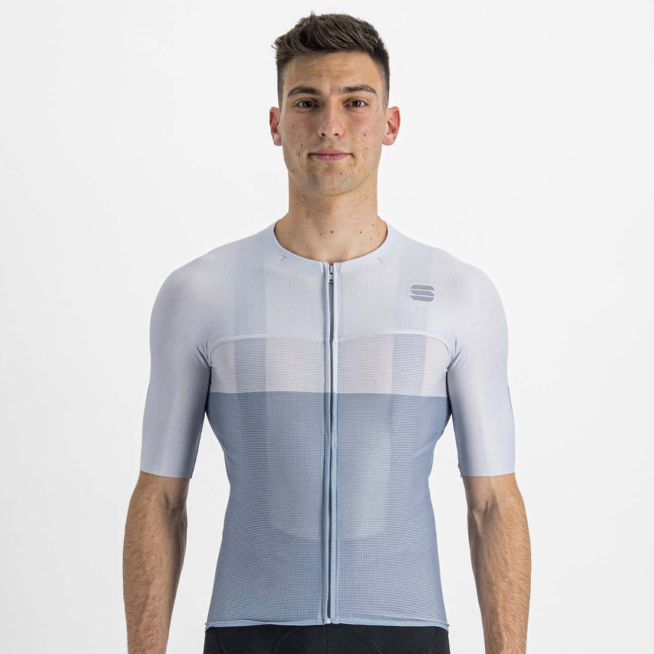 
                SPORTFUL Cyklistický dres s krátkým rukávem - LIGHT PRO - šedá XL
            