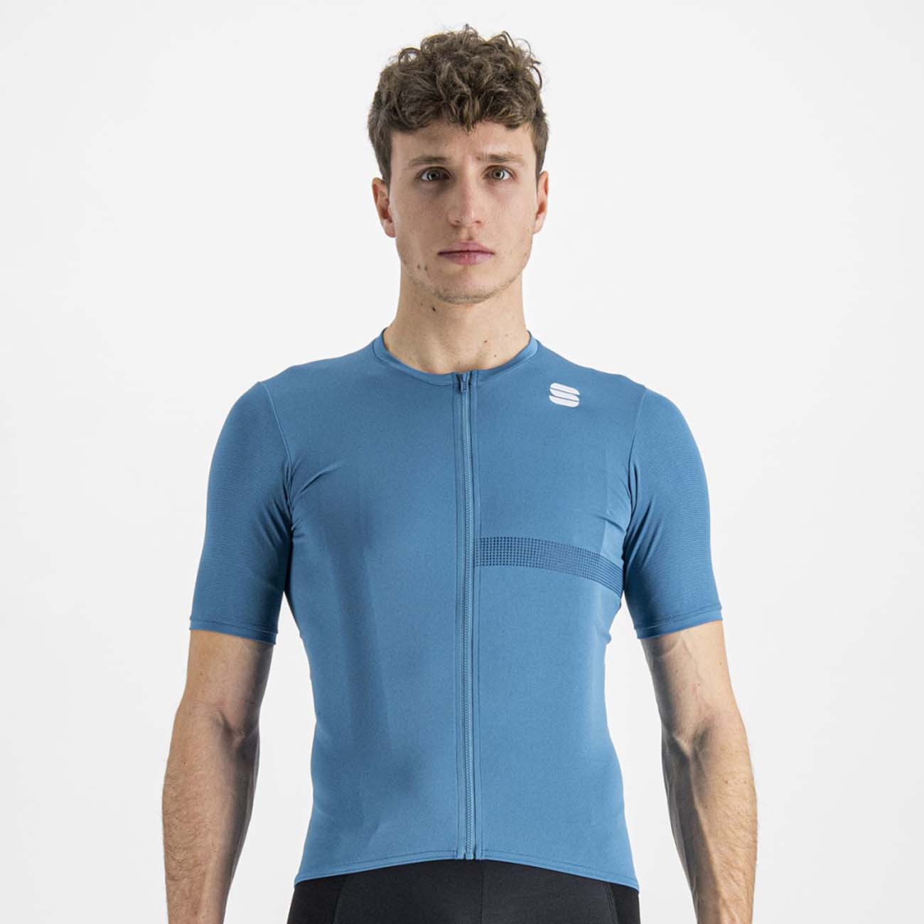 
                SPORTFUL Cyklistický dres s krátkým rukávem - MATCHY - modrá S
            