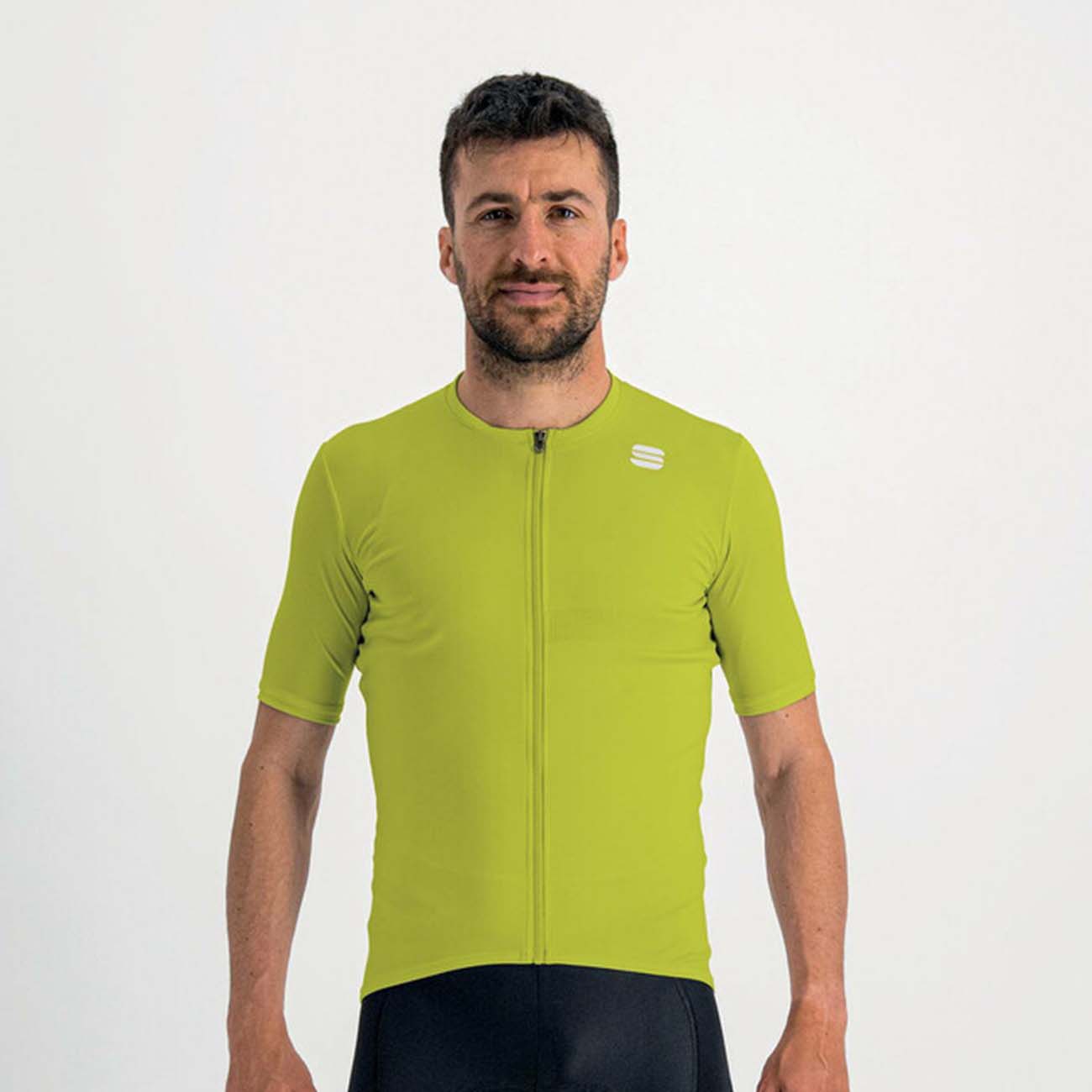 
                SPORTFUL Cyklistický dres s krátkým rukávem - MATCHY - zelená 2XL
            