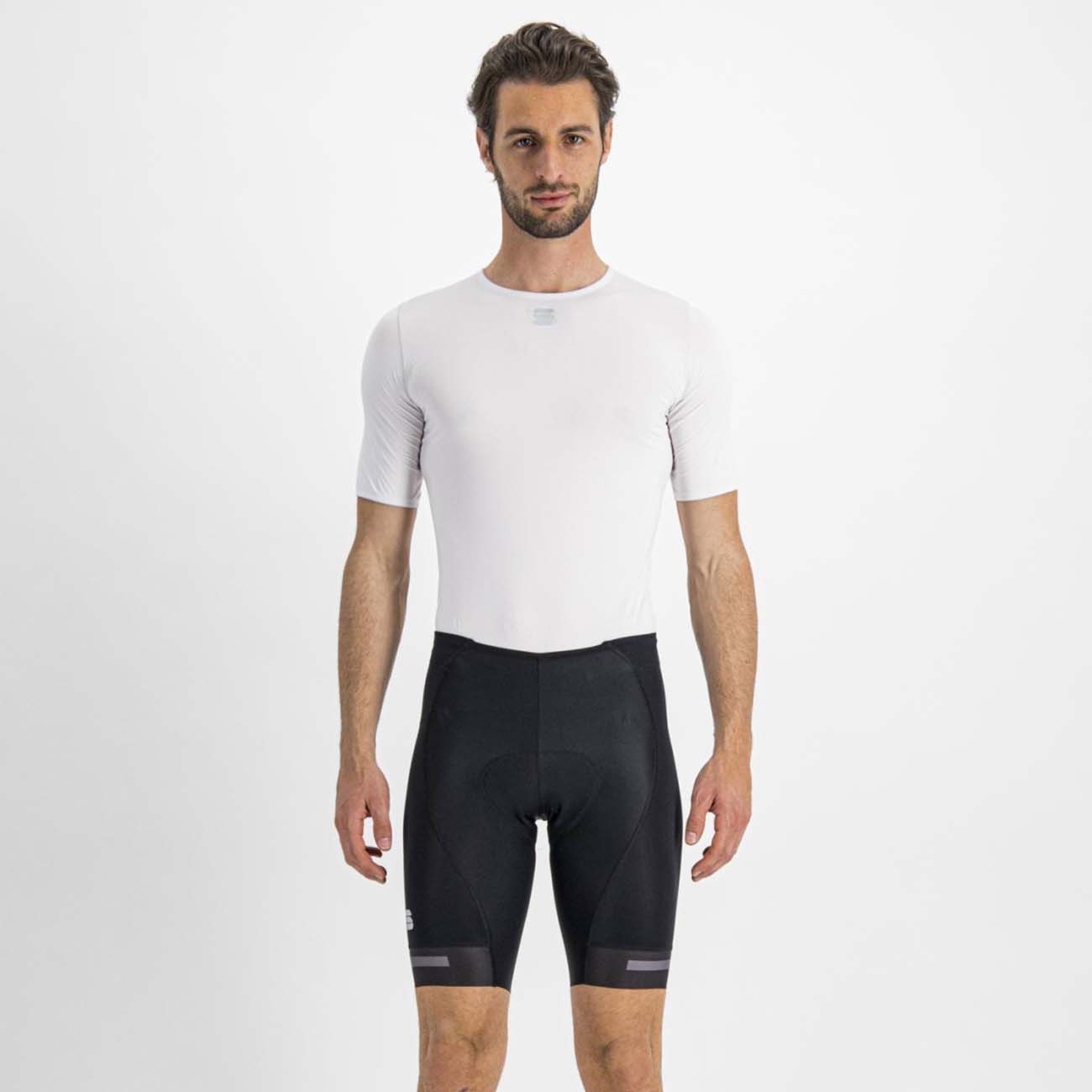 
                SPORTFUL Cyklistické kalhoty krátké bez laclu - NEO - černá
            