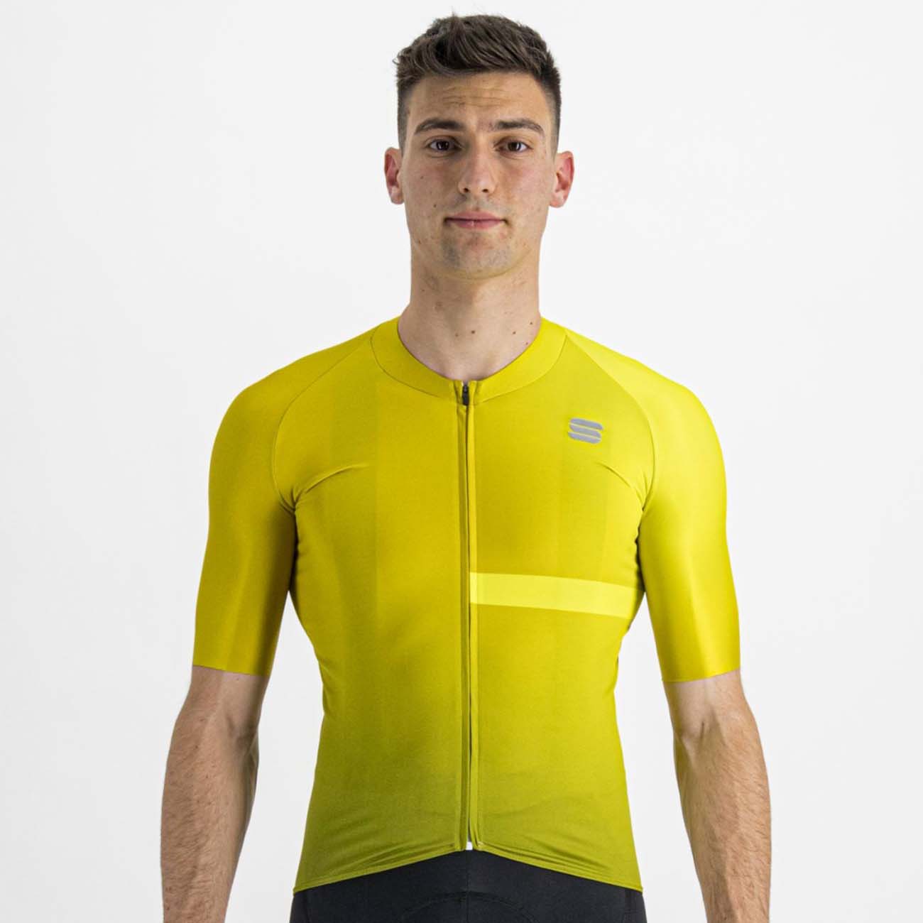
                SPORTFUL Cyklistický dres s krátkým rukávem - BOMBER - žlutá 3XL
            