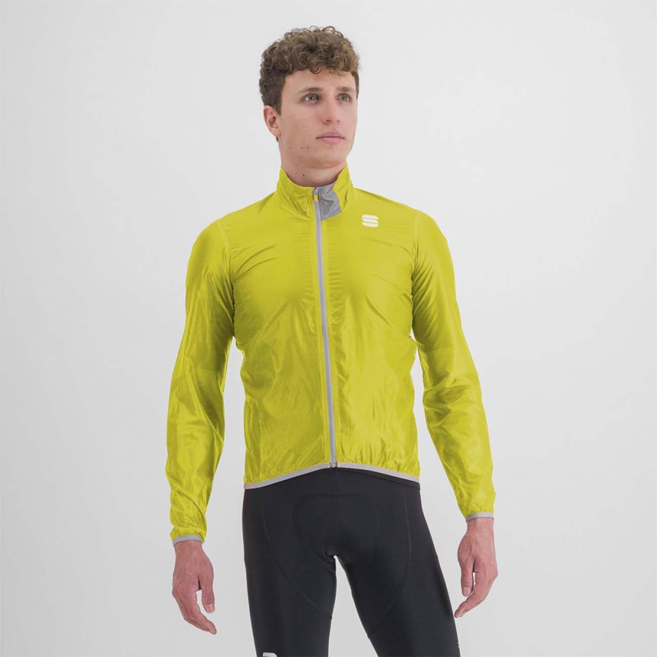 
                SPORTFUL Cyklistická větruodolná bunda - HOT PACK EASYLIGHT - žlutá 2XL
            