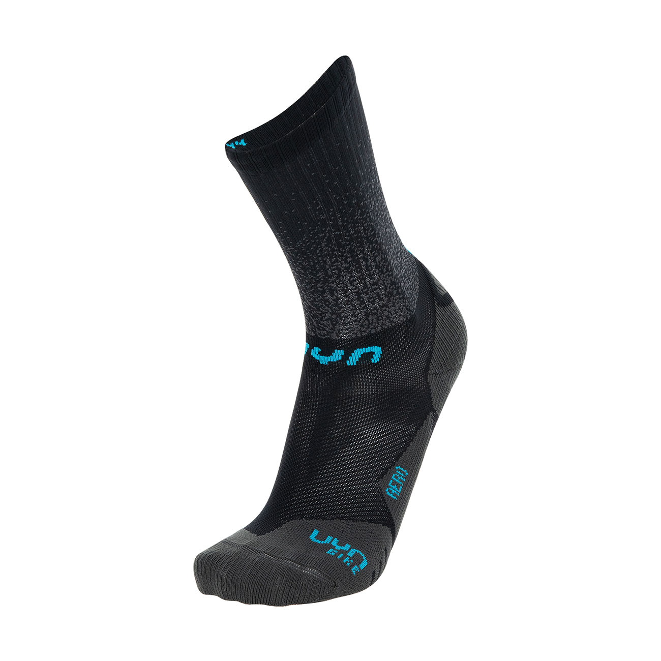 
                UYN Cyklistické ponožky klasické - AERO - černá
            