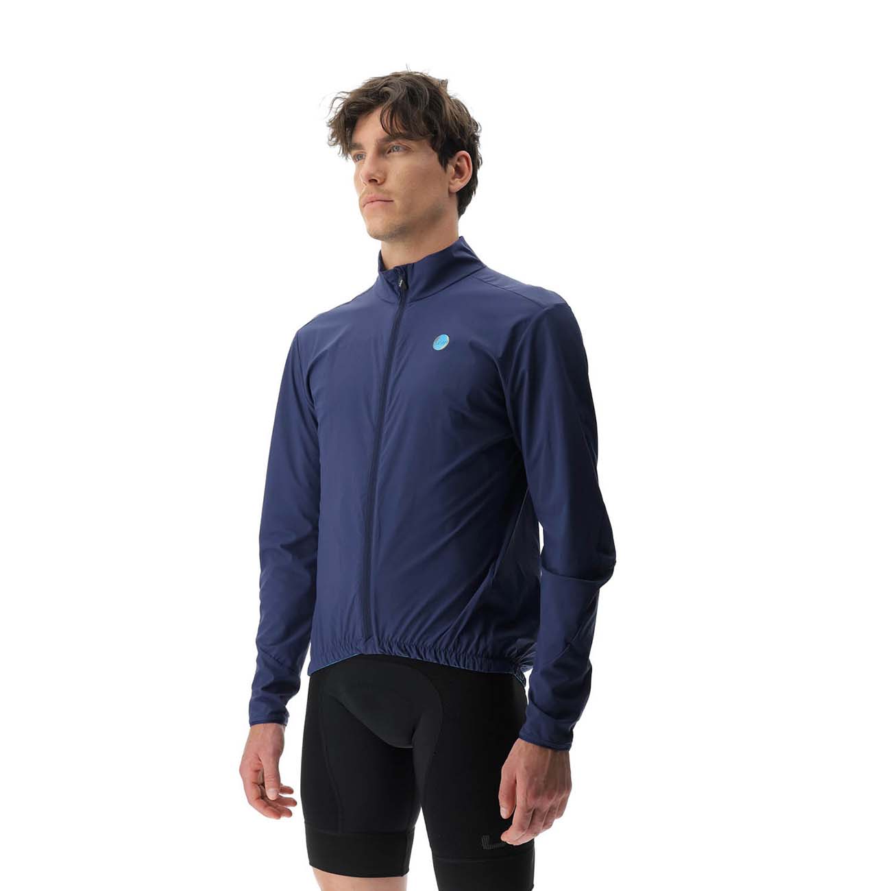 
                UYN Cyklistická větruodolná bunda - ULTRALIGHT WIND - modrá 2XL
            