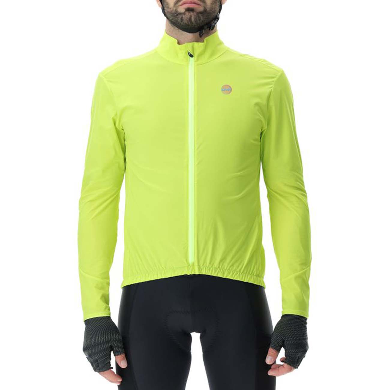 
                UYN Cyklistická větruodolná bunda - ULTRALIGHT WIND - žlutá 2XL
            