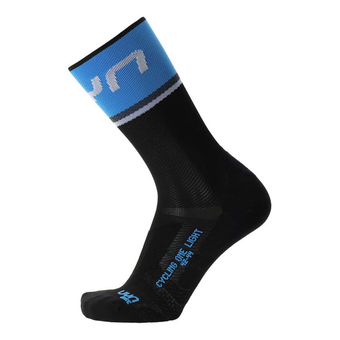 
                UYN Cyklistické ponožky klasické - ONE LIGHT - černá/modrá 39-41
            