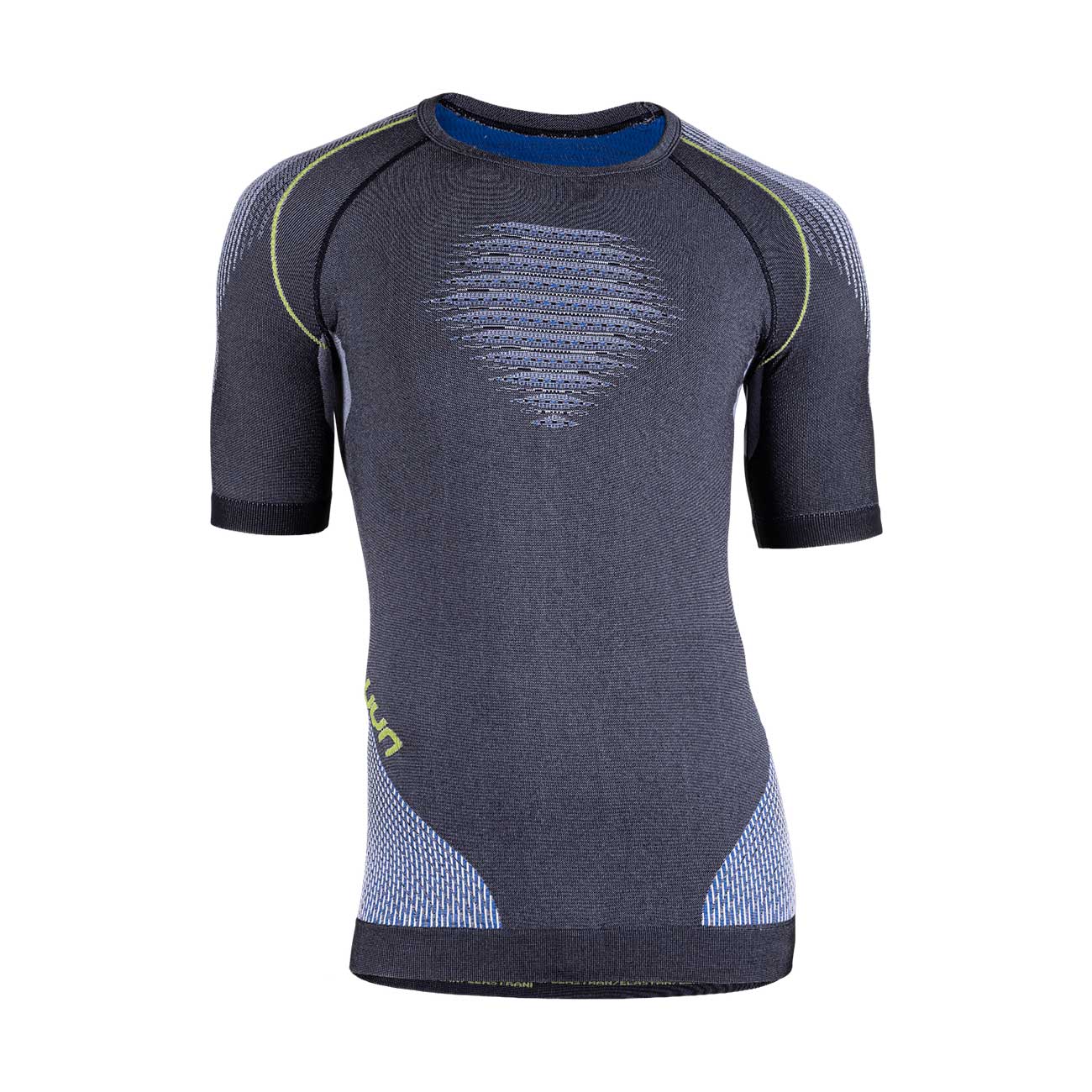 
                UYN Cyklistické triko s krátkým rukávem - EVOLUTYON - šedá/modrá L-XL
            