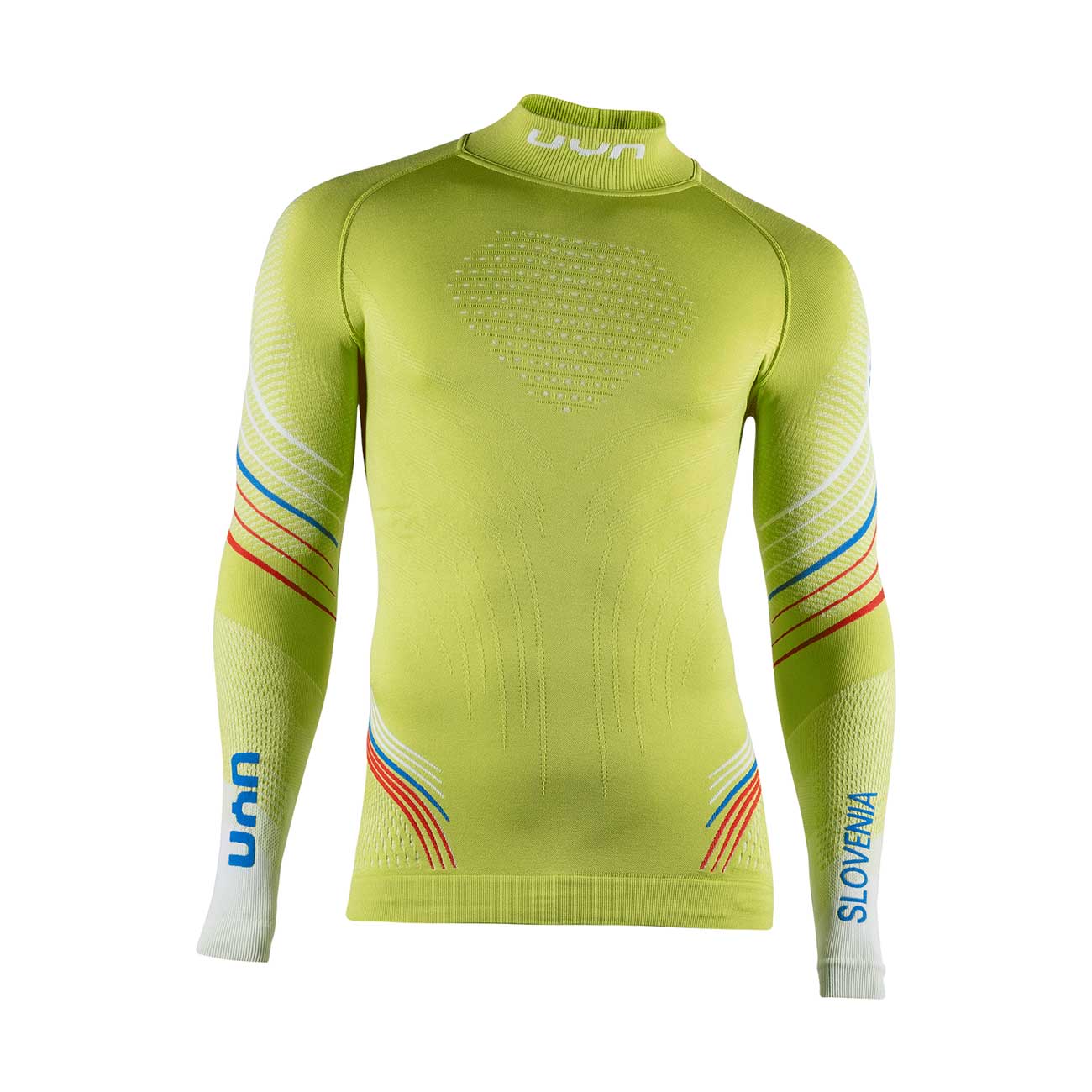 
                UYN Cyklistické triko s dlouhým rukávem - NATYON 2.0 SLOVENIA - modrá/bílá/červená/zelená L-XL
            